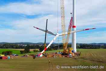 Familie Glammeier baut ein Windrad – Rotor wiegt soviel wie 65 VW Passat
