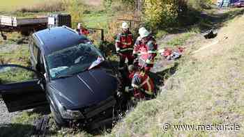 Auto übersehen: Eine Schwer- und zwei Leichtverletzte