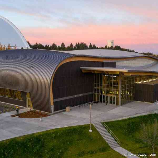 Opsis Architecture "breaks with convention" for mass-timber Idaho arena