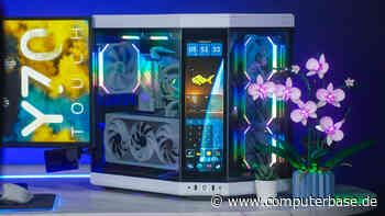 Hyte Y70 Touch: Eckgehäuse stellt Riesen-Touchscreen in die Mitte