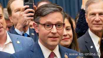 USA: Mike Johnson zum Vorsitzenden im Repräsentantenhaus gewählt