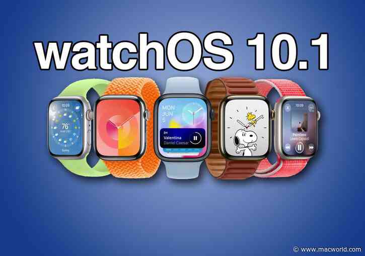 watchOS 10.1 is out now adding NameDrop, Double Tap, and more