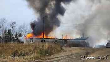 2 men charged with arson after former band office destroyed by fire: Gods Lake Narrows RCMP