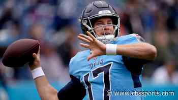 Titans' Ryan Tannehill says ankle injury is trending in right direction ahead of Week 8 matchup vs. Falcons