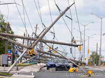 Derecho bites $3M out of city's Hydro Ottawa dividend