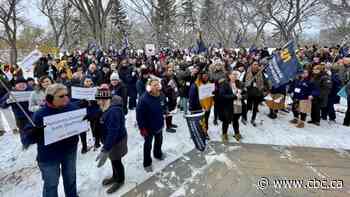 Rally in Regina aims to draw attention to Sask. nurse shortage