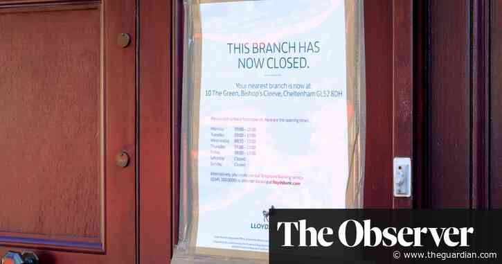 Lloyds bank closure made cancelling housebound husband’s standing order a real trial