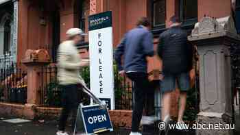 Live: Annual rental price increase expected to hit 10pc in coming months by the Reserve Bank, ASX down