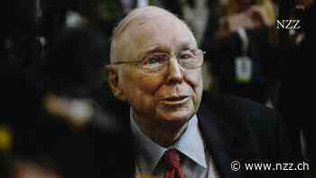 Hat die Generation Z gleich gute Chancen wie die Babyboomer, reich zu werden? Der legendäre US-Investor Charles Munger sieht viele Hürden