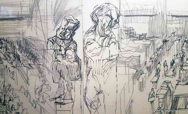 Tours of Feliks Topolski’s railway arch artist studio and archive