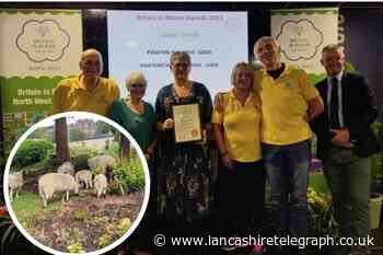 Lancashire winners of north west Britain in Bloom award