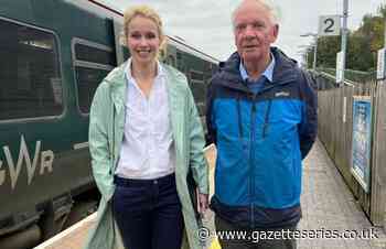 Siobhan Baillie at Cam and Dursley railway station