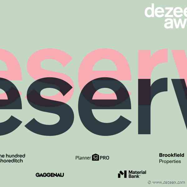 Five days left to book early-bird tickets to Dezeen Awards 2023 party