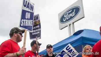 Streik in US-Autoindustrie: Ford und Gewerkschaft UAW einigen sich (Kopie)