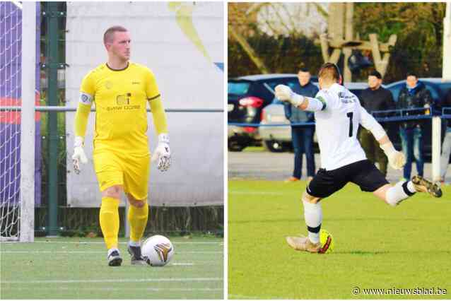 Doelmannen in vorm Jochen Van Acker (KOVC Sterrebeek) en Wout Baudet (Sporting Kortenberg) kijken uit naar onderling duel: “We hebben al vaak tegenover elkaar gestaan”
