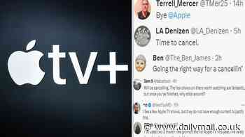 Apple TV customers threaten to CANCEL their subscriptions as prices are hiked - as furious customers say it 'doesn't have enough content' to justify the increase