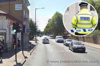 Pensioner in hospital after motorbike crash in Clapton