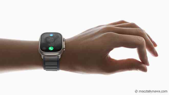 Apple releases watchOS 10.1 with Apple Watch double tap gesture