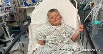 'He's not the same boy that he was' - Northumberland dog attack victim Kaiden Burn back home after horror mauling