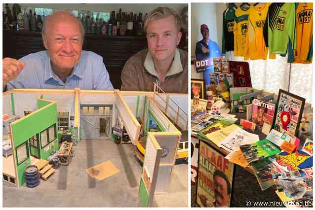 “Ik moest en zou die maquette hebben”: Jacques Vermeire geeft zelfgemaakte miniatuurgarage van superfan Robin (29) nieuwe thuis
