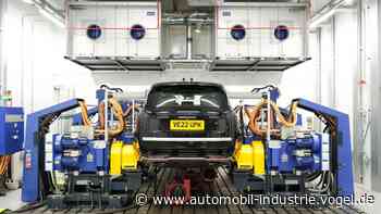 JLR eröffnet Testanlage für Elektroautos