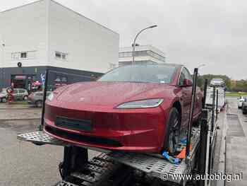 Gespot  – De vernieuwde Tesla Model 3 arriveert in Nederland