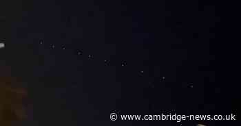 Here's why bright lights have been spotted in the skies over Cambridgeshire