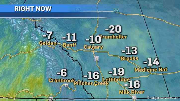 Gradual warmup on the way for Calgary, above freezing for Halloween