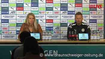 Marc Pfitzners erste Pressekonferenz als Cheftrainer