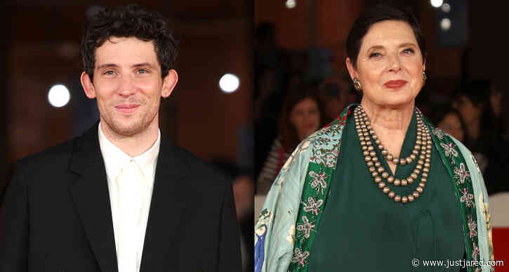Josh O'Connor & Isabella Rossellini Promote New Movie 'La Chimera' at Rome Film Festival 2023