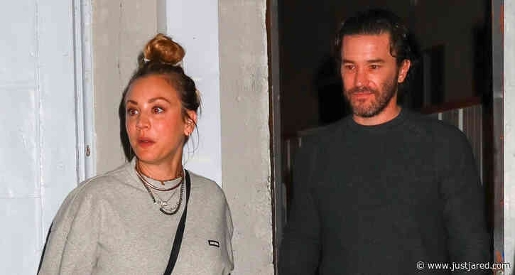 Kaley Cuoco & Boyfriend Tom Pelphrey Attend Late-Night Church Service in L.A.