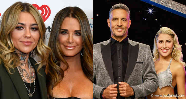 Kyle Richards Talks Morgan Wade Dating Rumors, Reacts to Mauricio Umansky & Emma Slater Holding Hands, & More on 'WWHL'
