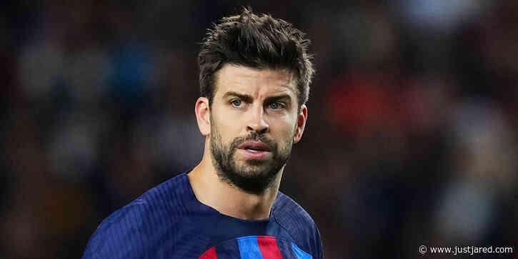 Gerard Pique Falls Off the Stage While Promoting His Soccer Organization