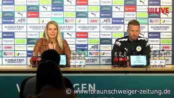 Marc Pfitzners erste PK als Eintracht-Cheftrainer