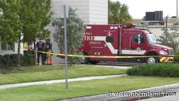 Investigation underway after firetruck catches fire at Lauderhill fire station