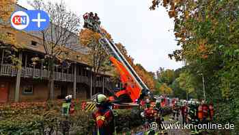 Brand im Studentendorf in Kiel sorgt für Großeinsatz der Feuerwehr