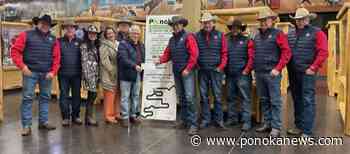 PHOTOS: Ponoka Stampede Association donates $20,000 to handivan campaign