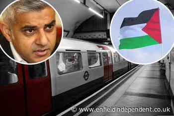 Mayor backs suspension of 'free Palestine' chant Tube driver