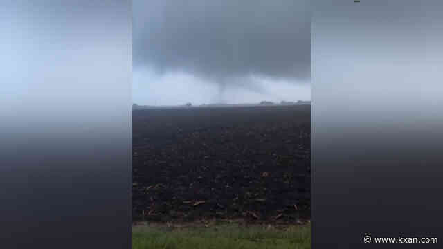 VIDEO: Tornadoes spotted as severe weather moves through Central Texas