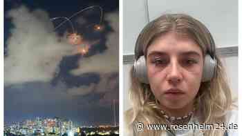„Die Geräusche, die Sirenen und die Raketen“: Oberaudorferin über die Attacke auf Israel