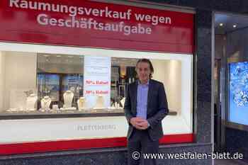 Bielefeld: Traditionsgeschäft Plettenberg schließt