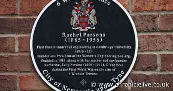 Newcastle woman who was a pioneer in the male dominated world of engineering is honoured with a plaque
