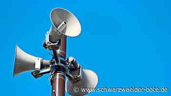 Krisenmanagement in Calw: Zwei Sirenen für drei Ortsteile?