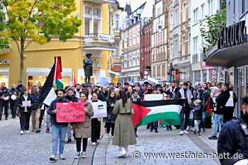 Rund 80 Teilnehmer bei Pro-Palästina-Demo in Herford