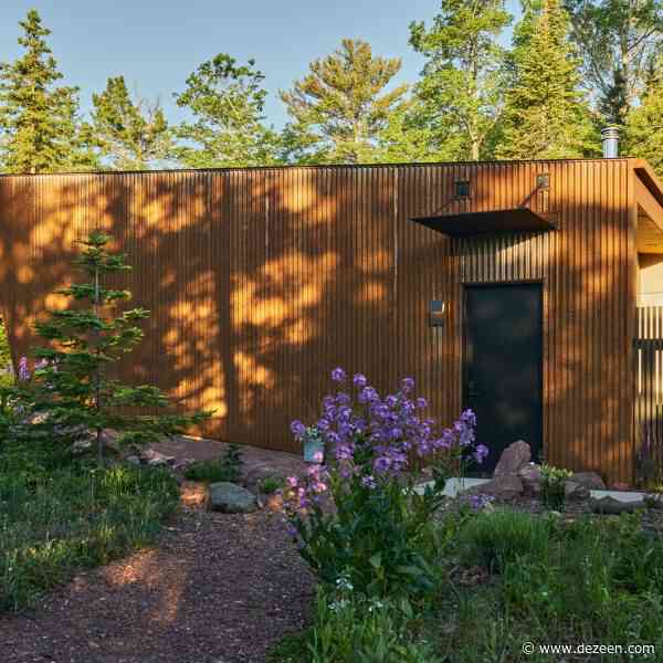 Prentiss Balance Wickline designs remote Michigan cabin for mountain bikers