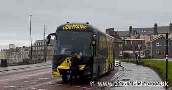 Borussia Dortmund team bus slapped with £50 fine after post-match visit to Tynemouth