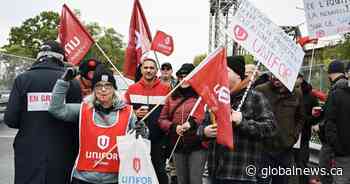 Doug Ford, François Legault call for quick end to St. Lawrence Seaway strike