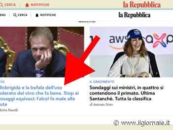 Figuraccia di Repubblica sul vino, sondaggio pro-Meloni e Buttafuoco: quindi, oggi...