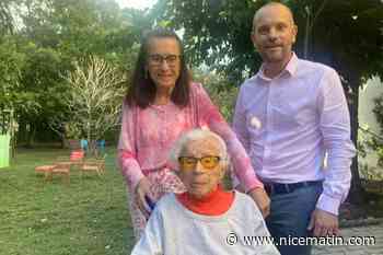 Jeanne Bizot, la doyenne de Sainte-Maxime, a soufflé ses 105 bougies