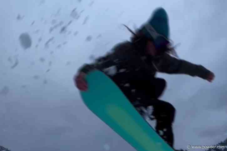 Tahoe Snowboarder Logs First Day On Snow